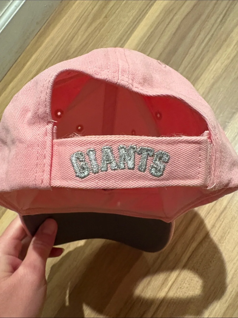 Y2K Pink Kids GIANTS Baseball Cap